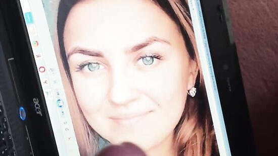 Cum on photo