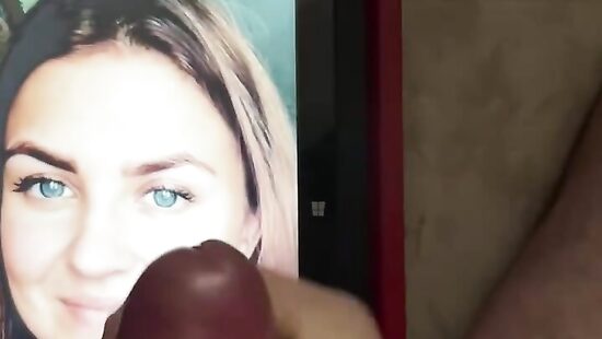 Cum on photo 2